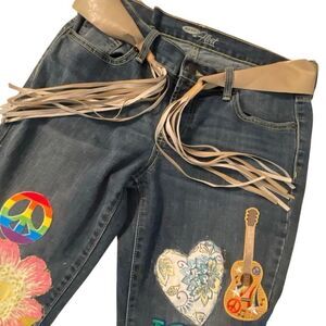 Old Navy The Flirt Re-Worked Jeans